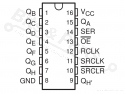 IC 74HC595 8 Bit Shift register